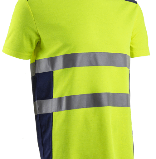 T-shirt de travail manches courtes haute visibilité - Jaune Fluo - COVERGUARD NEKKI