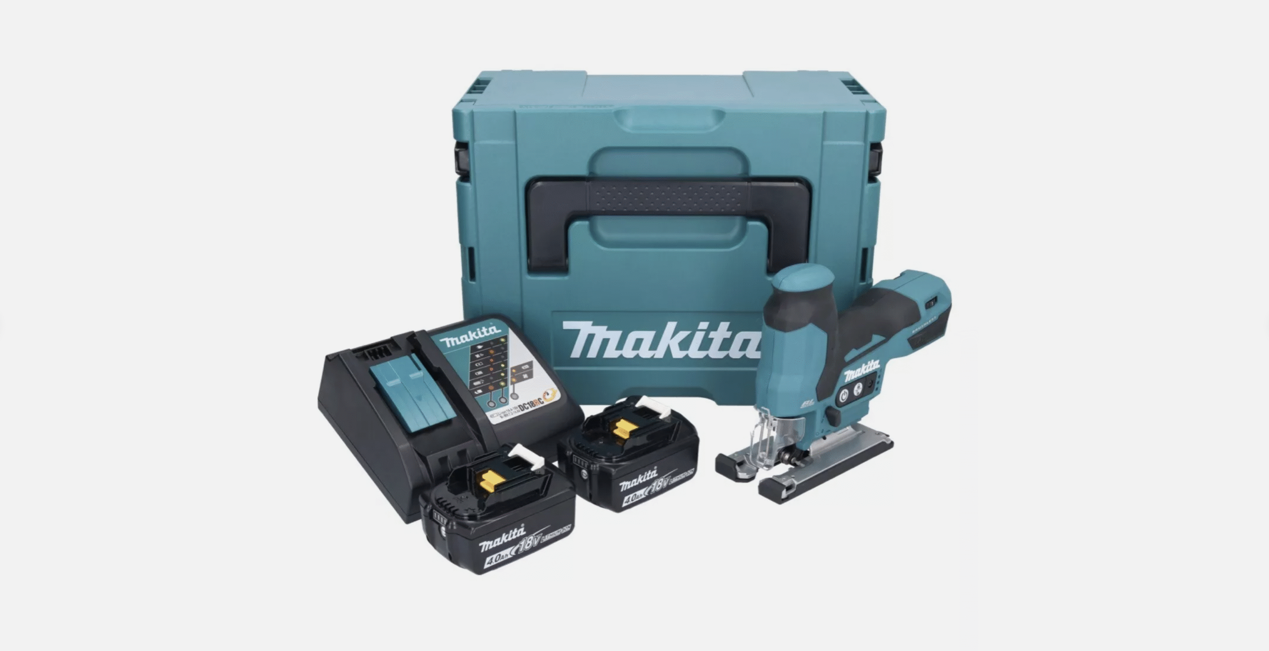Scie sauteuse 18V LXT (2x4,0 Ah) en MAKPAC - MAKITA DJV185RMJ