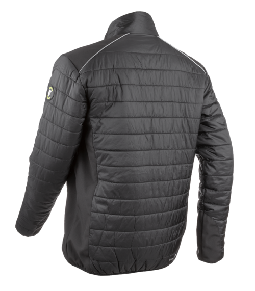 Veste de travail thermique matelassée noire Ripstop/Softshell - COVERGUARD SUMI – Image 4