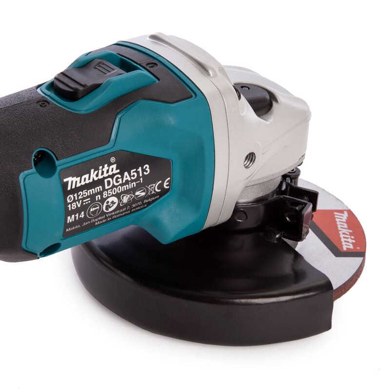 Meuleuse d'angle 18V LXT Ø125 mm (2x5,0 Ah) en MAKPAC - MAKITA DGA513RTJ – Image 3