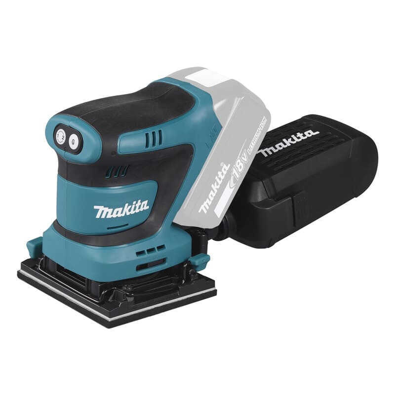 Ponceuse vibrante 18v 112x102 mm (2x4,0 Ah) en coffret Makita DBO480RMJ – Image 2