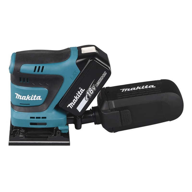 Ponceuse vibrante 18v 112x102 mm (2x4,0 Ah) en coffret Makita DBO480RMJ – Image 3