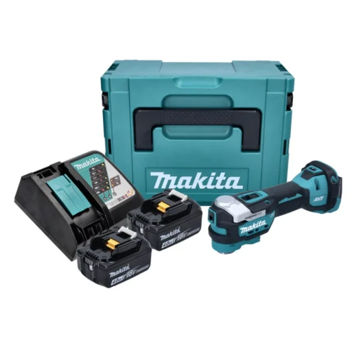 Découpeur ponceur multifonctions 18V LXT (2x4.0Ah) en Makpac- MAKITA DTM52RMJ