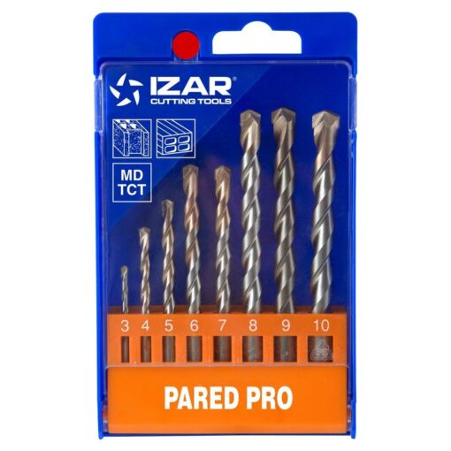 Coffret de 8 forets multimatériaux SET 1487 - IZAR 21653