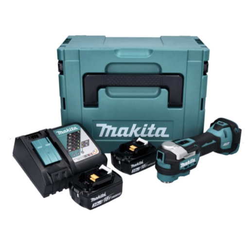 Découpeur ponceur multifonctions 18V LXT (2x3.0Ah) en Makpac- MAKITA DTM52RFJ