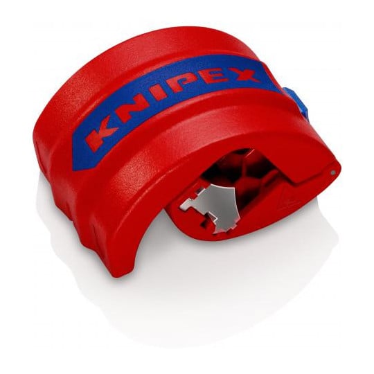 Coupe-tube pour les tubes en plastique de Ø 20 à 50 mm - KNIPEX 90 22 10 BK