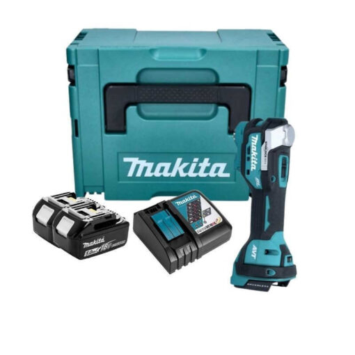 Découpeur ponceur multifonctions 18V LXT (2x5.0Ah) en Makpac- MAKITA DTM52RTJ