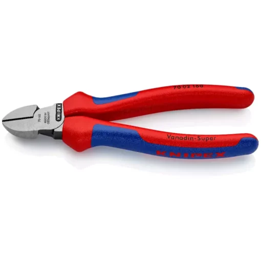 Pince coupante de côté, 160 mm, capacité 4mm - Tête étroite - Gainage bi-matière -  KNIPEX 70 02 160