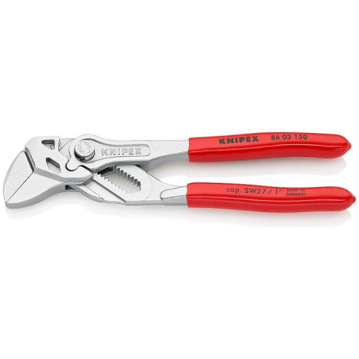 Pince-clé (pince et clé à la fois) chromée gainée 250 mm – KNIPEX 86 05 250