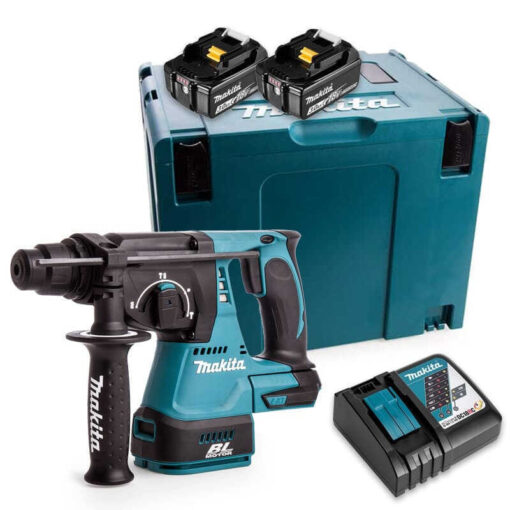 Perforateur burineur SDS-Plus 18V LXT (2x3,0 Ah) en MAKPAC - MAKITA DHR242RFJ