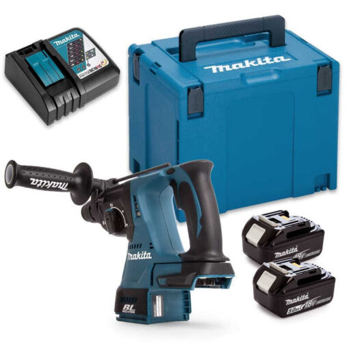 Perforateur burineur SDS-Plus 18V LXT (2x5,0 Ah) en MAKPAC - MAKITA DHR242RTJ