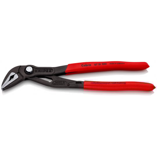Pince multiprise Cobra® ES ultra-effilée gainées en plastique antidérapant 250 mm - KNIPEX 87 51 250 – Image 2