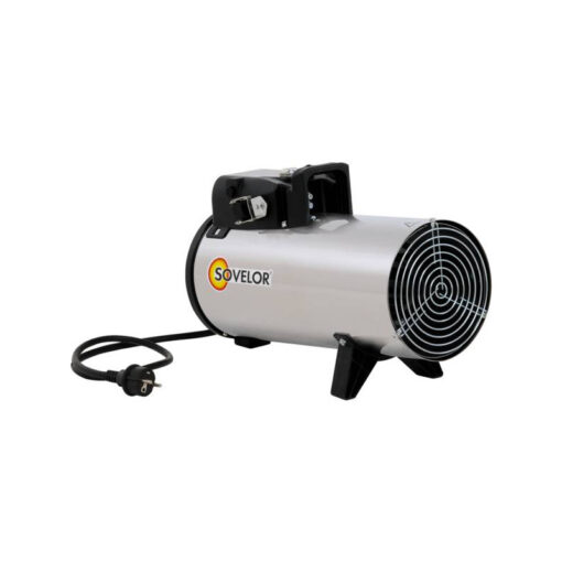 Chauffage mobile électrique à air pulsé en inox - SOVELOR DANTHERM D3i