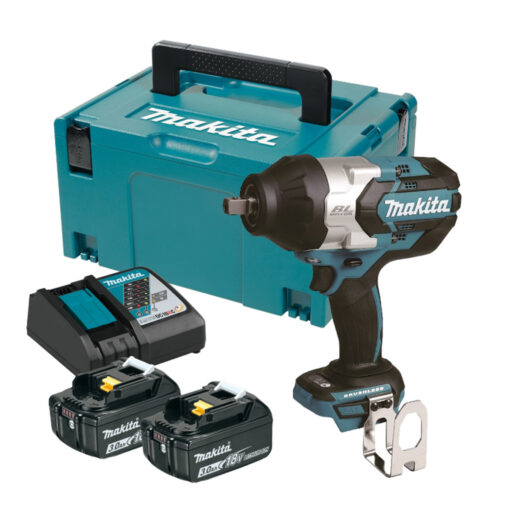 Boulonneuse à chocs 18V LXT 1050Nm (2x3,0 Ah) en MAKPAC - MAKITA DTW1004RFJ