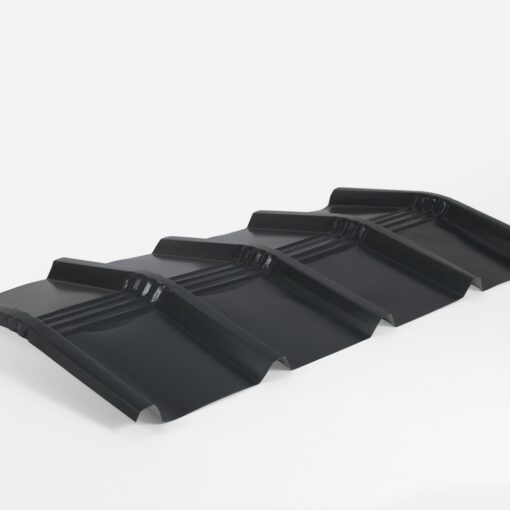 Faitière de toiture pour bac acier 5 ondes RAL 7016 Gris Anthracite – LPP ROSHE