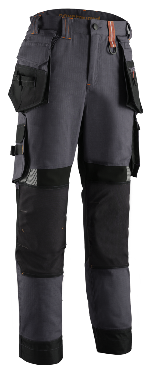 Pantalon de travail stretch Ripstop CRISTOBAL – Anthracite – COVERGUARD CRISTOBAL II