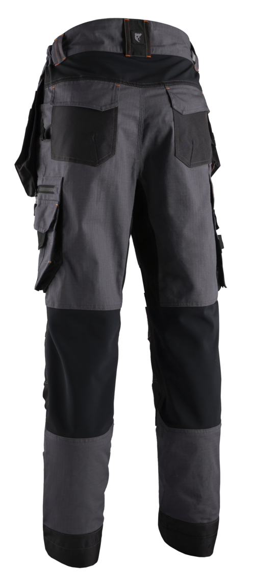 Pantalon de travail stretch Ripstop CRISTOBAL – Anthracite – COVERGUARD CRISTOBAL II – Image 2