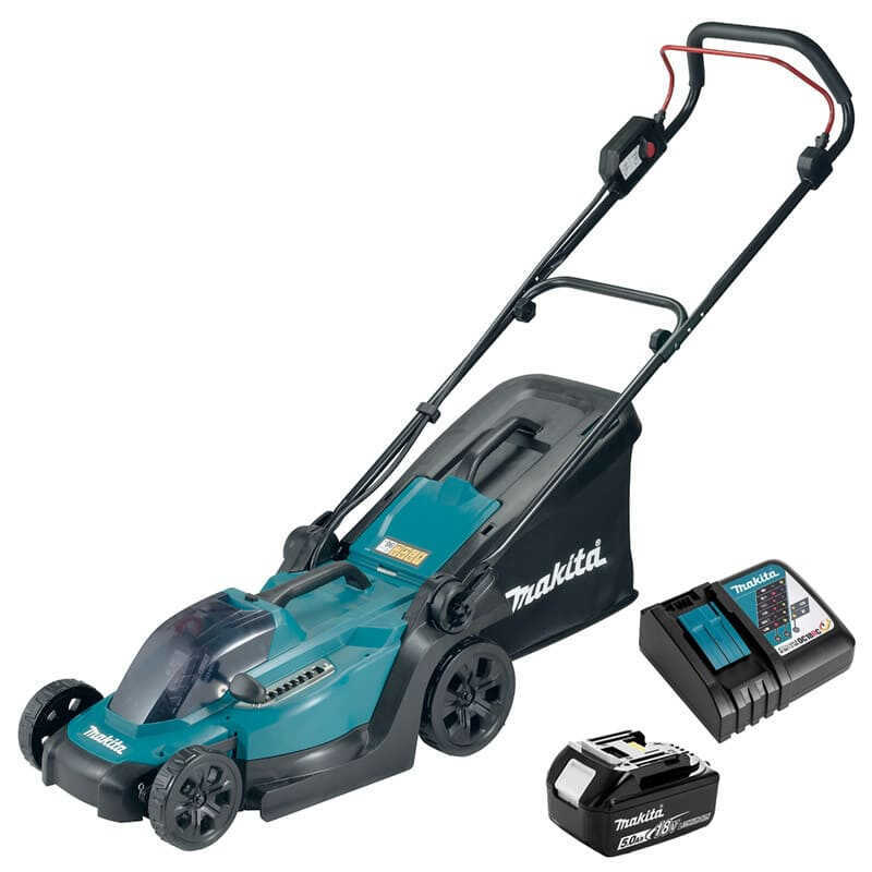 Tondeuse à gazon 18V LXT (1x5,0 Ah) largeur de coupe 33 cm - MAKITA DLM330RT