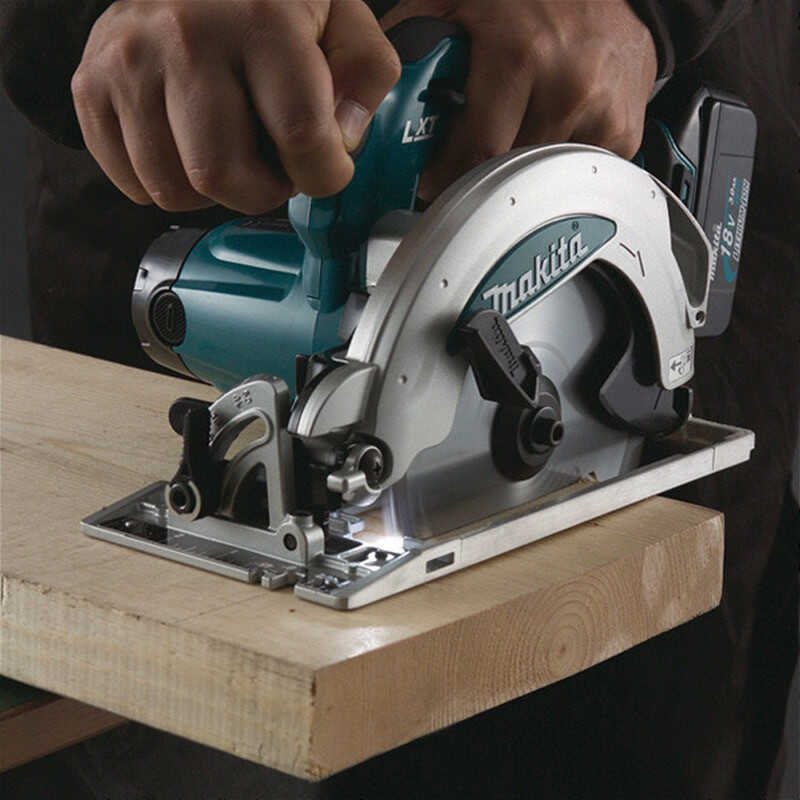 Scie circulaire 18V (2x5,0 Ah) en MAKPAC - MAKITA DSS610RTJ – Image 4