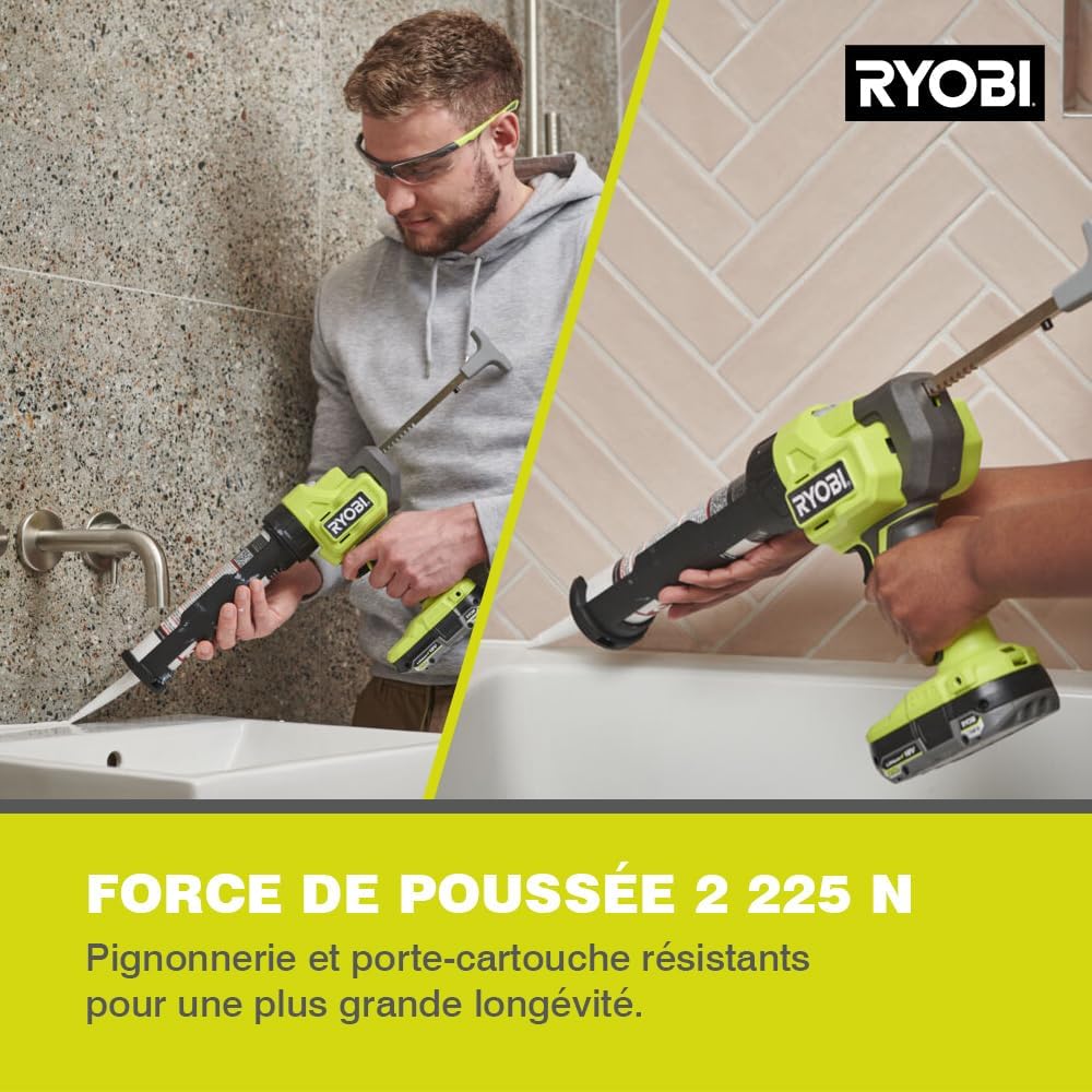Pistolet à mastic 18V ONE+ (Produit seul) RCG18-0 - RYOBI 5133005569 – Image 5