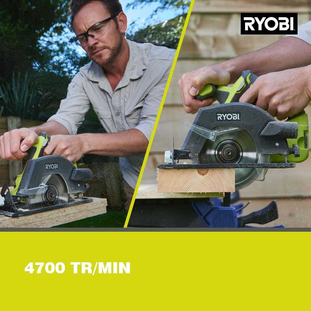 Scie circulaire 18V ONE+ Ø150 mm (Produit seul) R18CSP-0 - RYOBI 5133002628 – Image 2