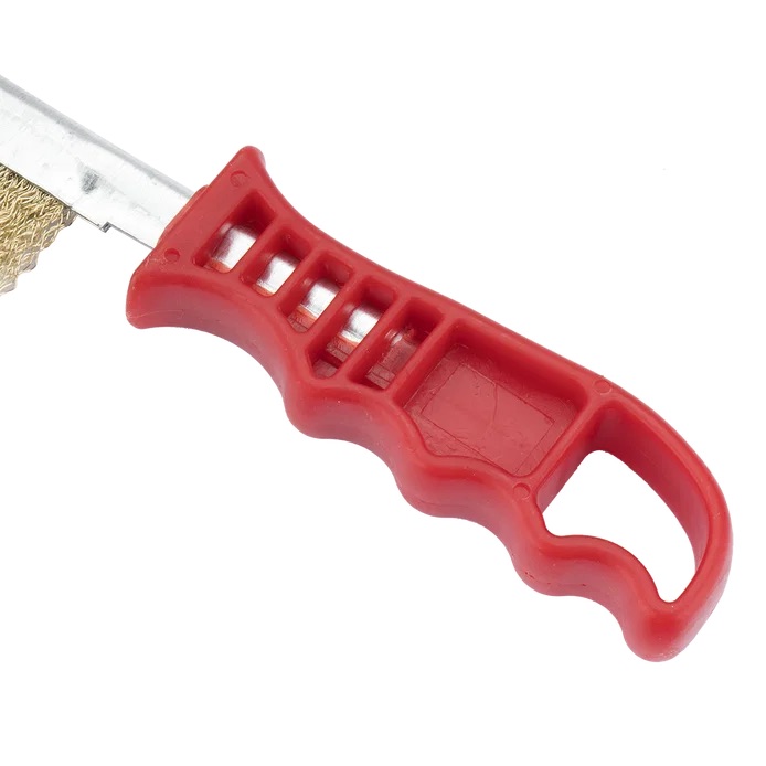 Brosses à manche manuelle étroite fil acier laitonné – BELLOTA 50806A – Image 4