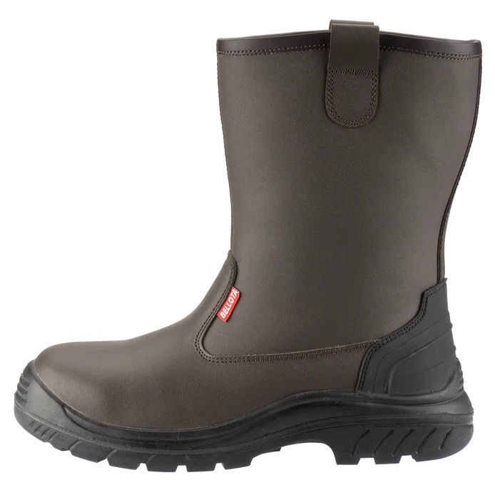 Botte de sécurité fourrée S3 en Cuir All Track Petrol - BELLOTA 72321MNS3 – Image 2