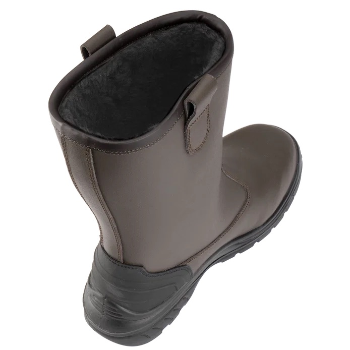 Botte de sécurité fourrée S3 en Cuir All Track Petrol - BELLOTA 72321MNS3 – Image 3