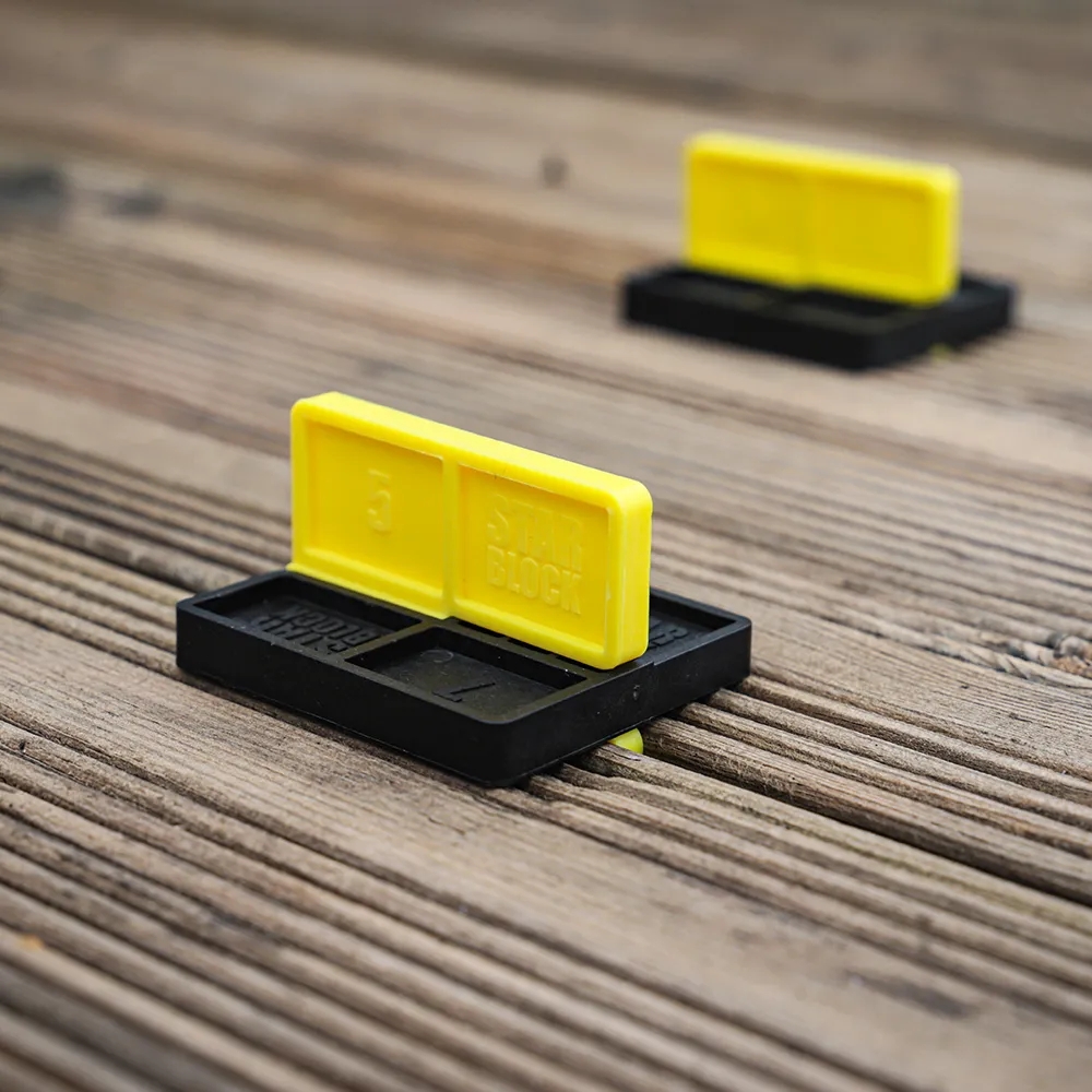 Espaceur lames terrasse de 4 à 7 mm – 24 pièces - STARBLOCK 477498 – Image 3