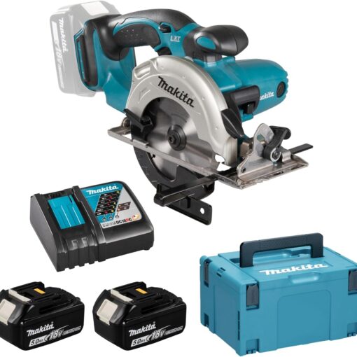 Scie circulaire 18V LXT Ø136 mm (2x5,0 Ah) en MAKPAC - MAKITA DSS501RTJ