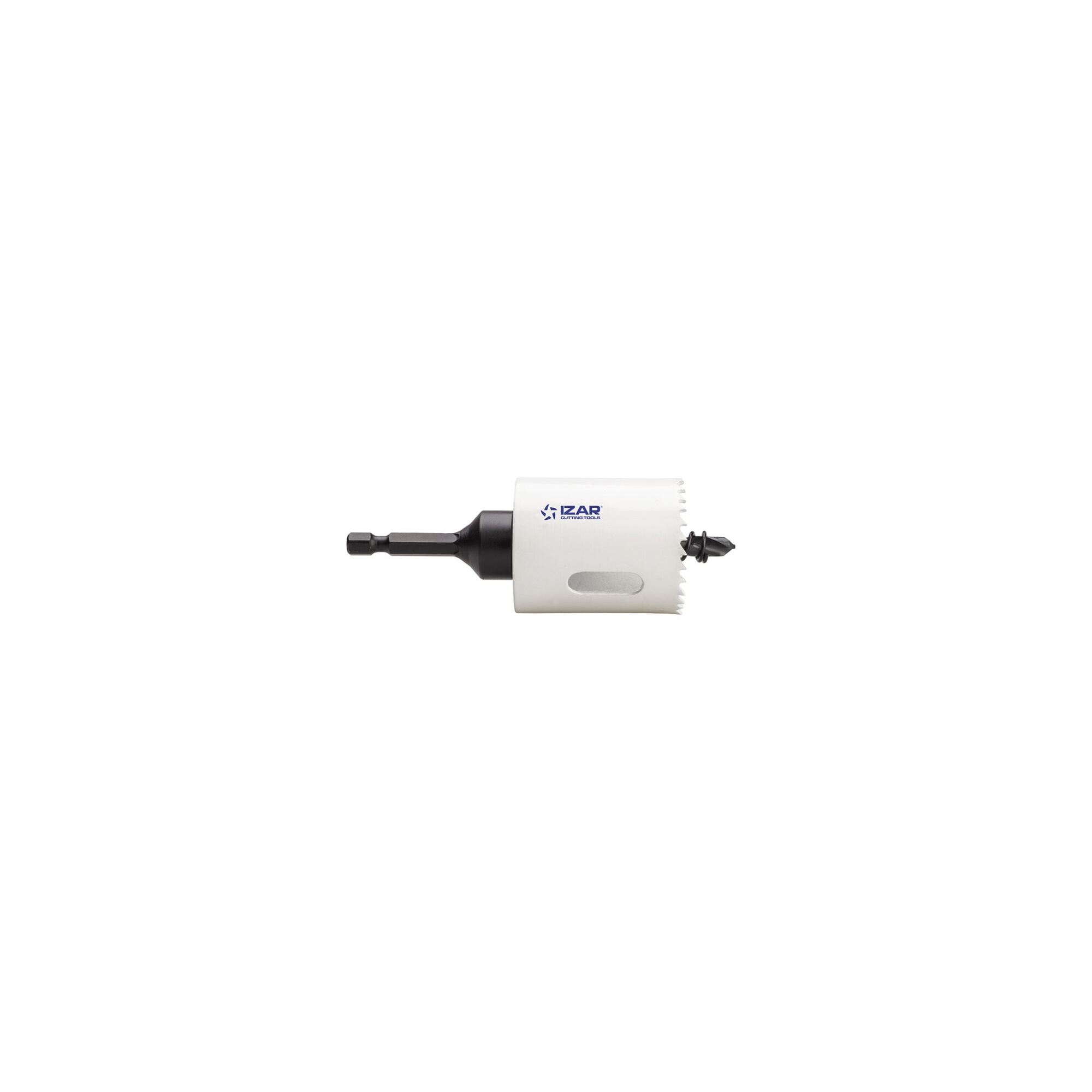 Scie cloche/ Trépan pour acier, inox, bois, PVC et plastiques - HSSE 8% Cobalt avec queue hexagonale 1/4" – IZAR 1634