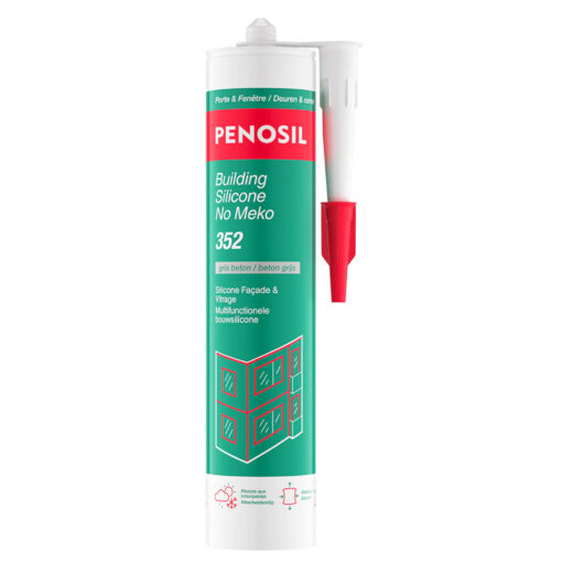 Mastic silicone polyvalent sans MEKO - Translucide – Intérieur/extérieur – 300 ml - PENOSIL H40415